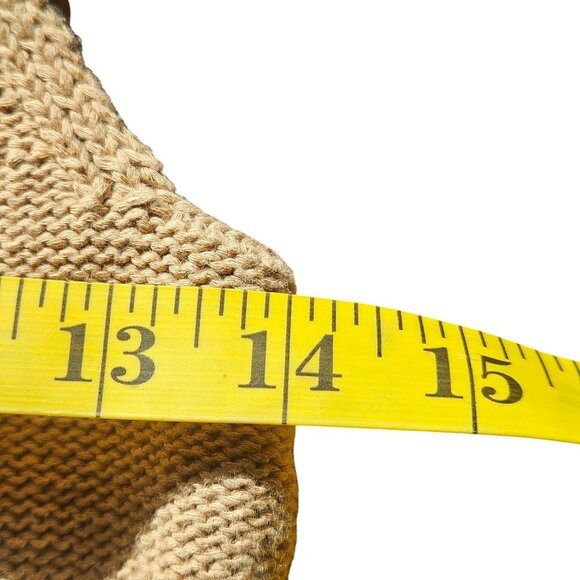 Grace & Gather Women’s Sweater Tank Camel S – Old Money, Cottagecore, Academia - Picture 8 of 10